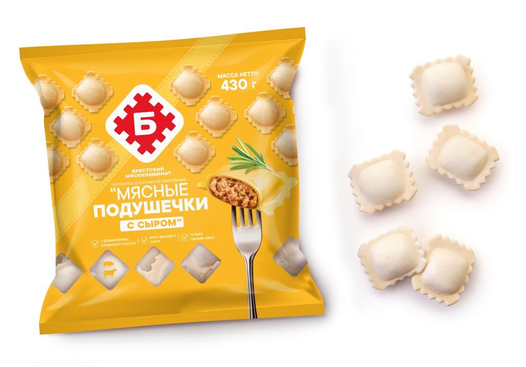 МЯСНЫЕ ПОДУШЕЧКИ "С СЫРОМ"