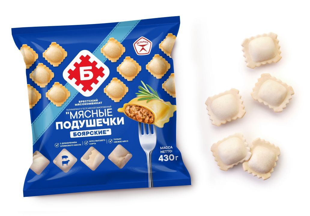 МЯСНЫЕ ПОДУШЕЧКИ "БОЯРСКИЕ"