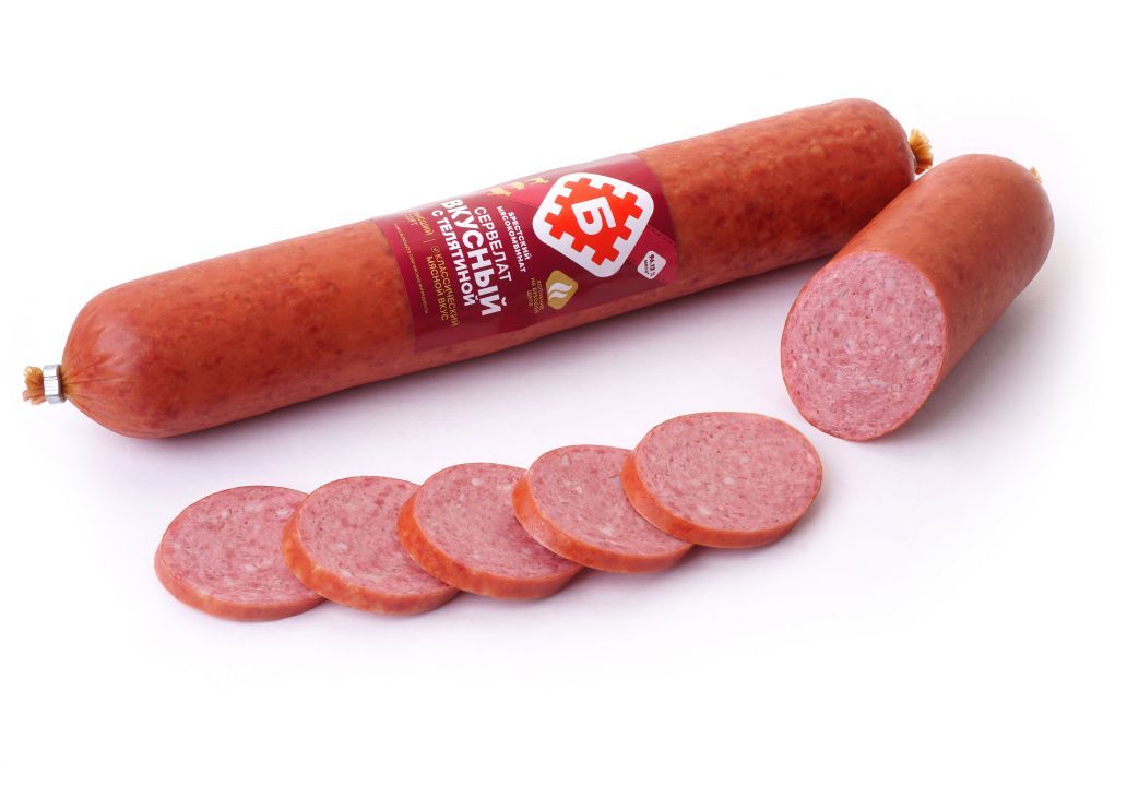 СЕРВЕЛАТ "ВКУСНЫЙ С ТЕЛЯТИНОЙ"