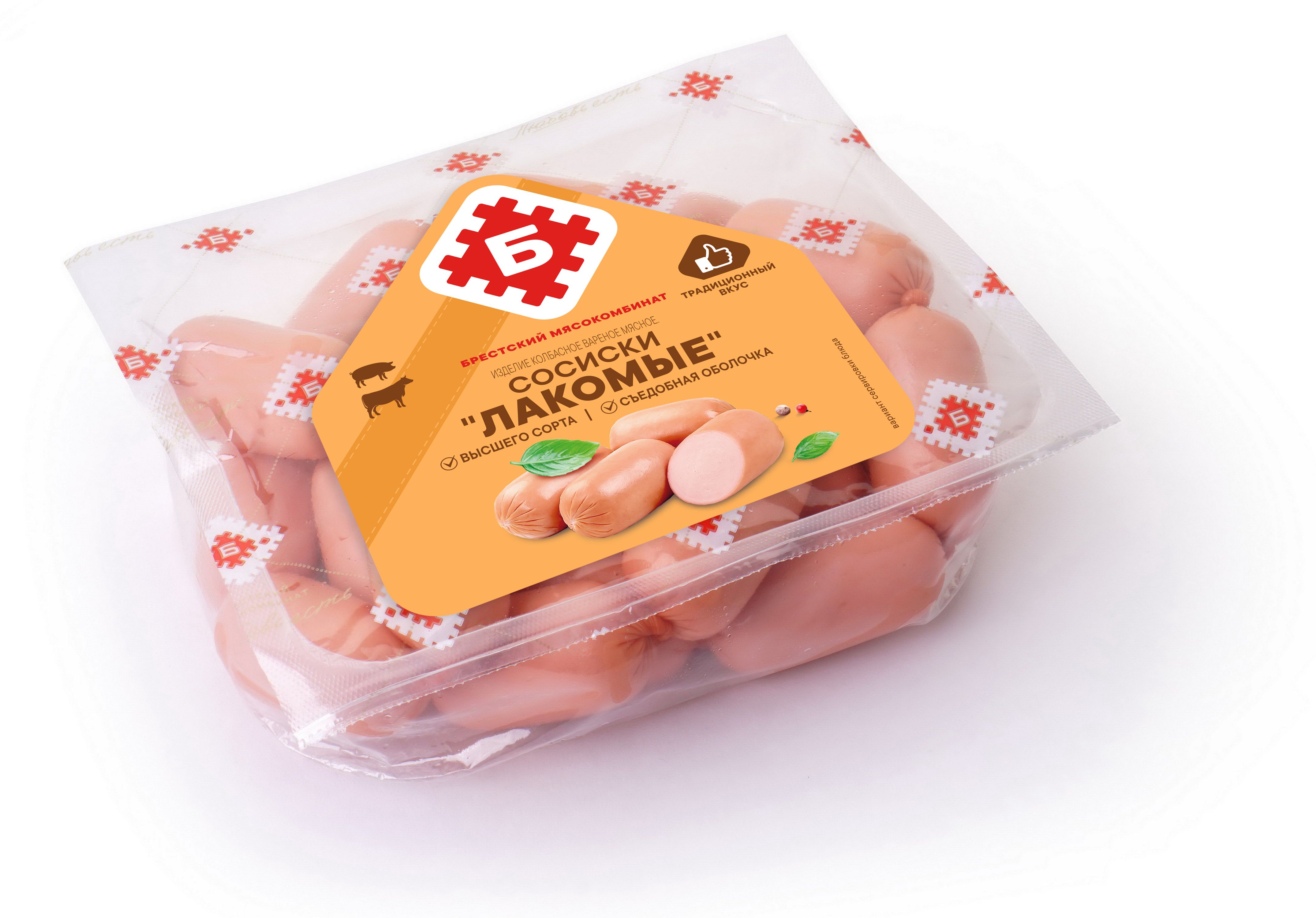 СОСИСКИ "ЛАКОМЫЕ"