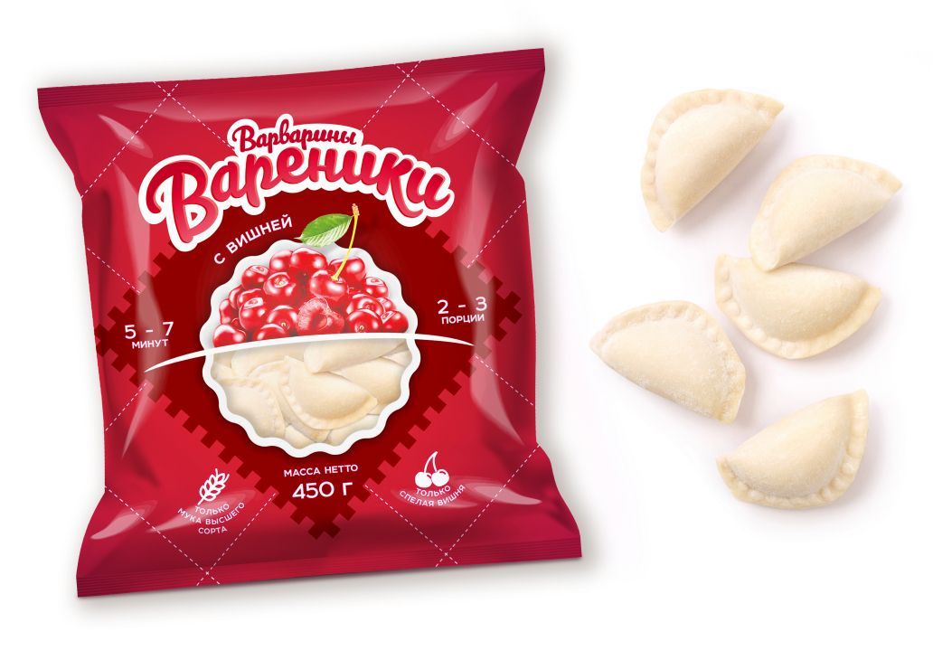 "ВАРВАРИНЫ ВАРЕНИКИ С ВИШНЕЙ"