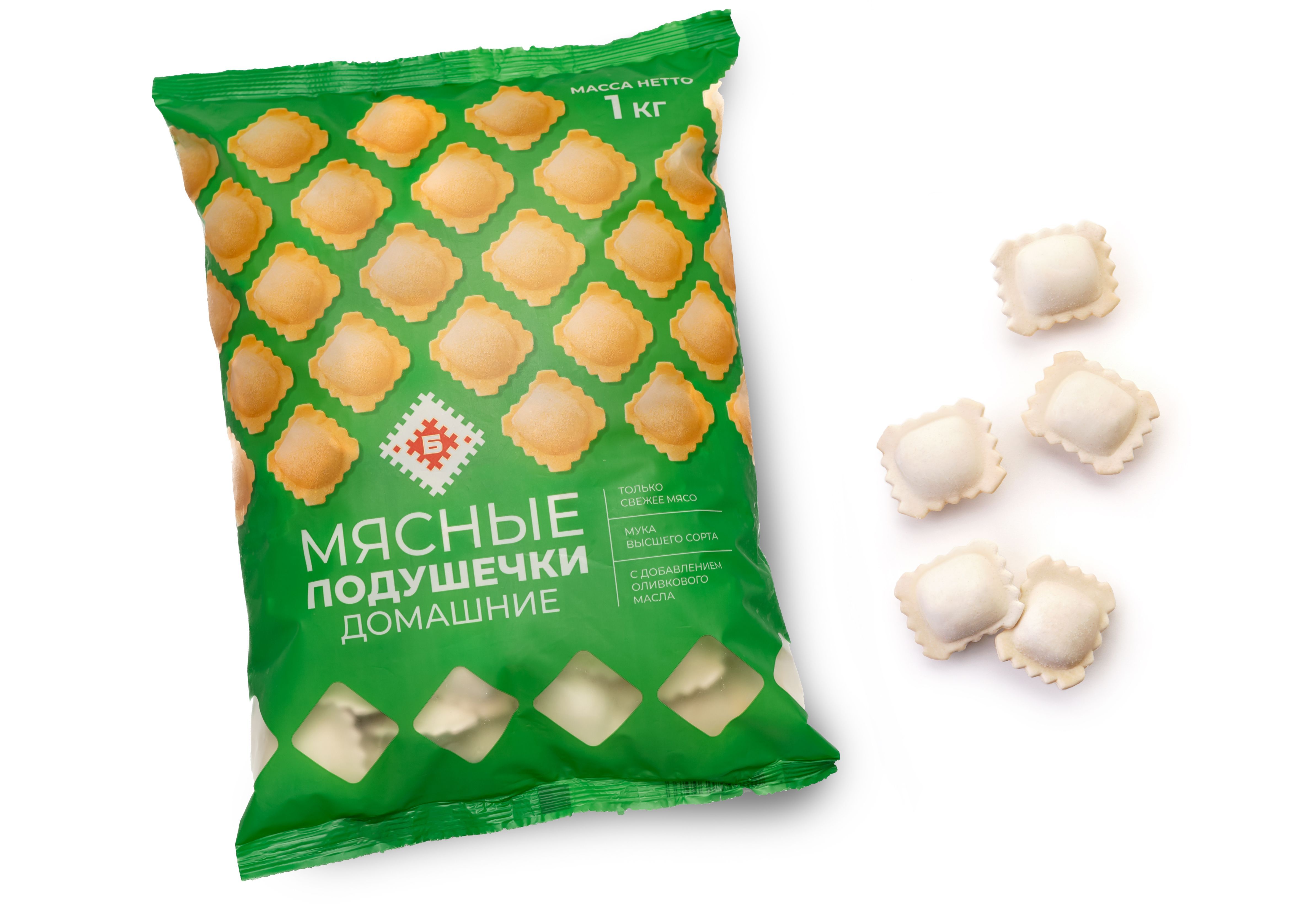 МЯСНЫЕ ПОДУШЕЧКИ "ДОМАШНИЕ"