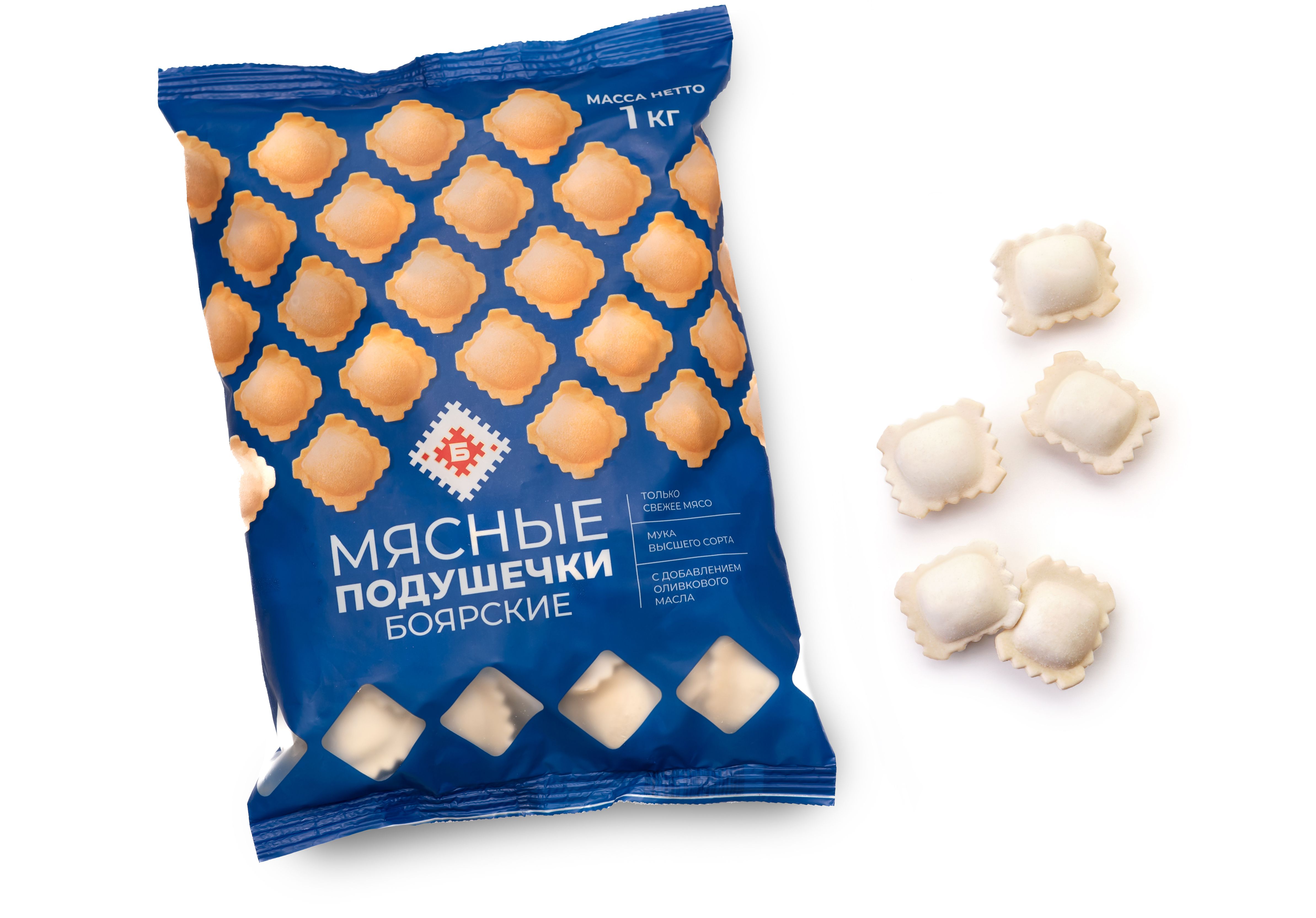 МЯСНЫЕ ПОДУШЕЧКИ "БОЯРСКИЕ"