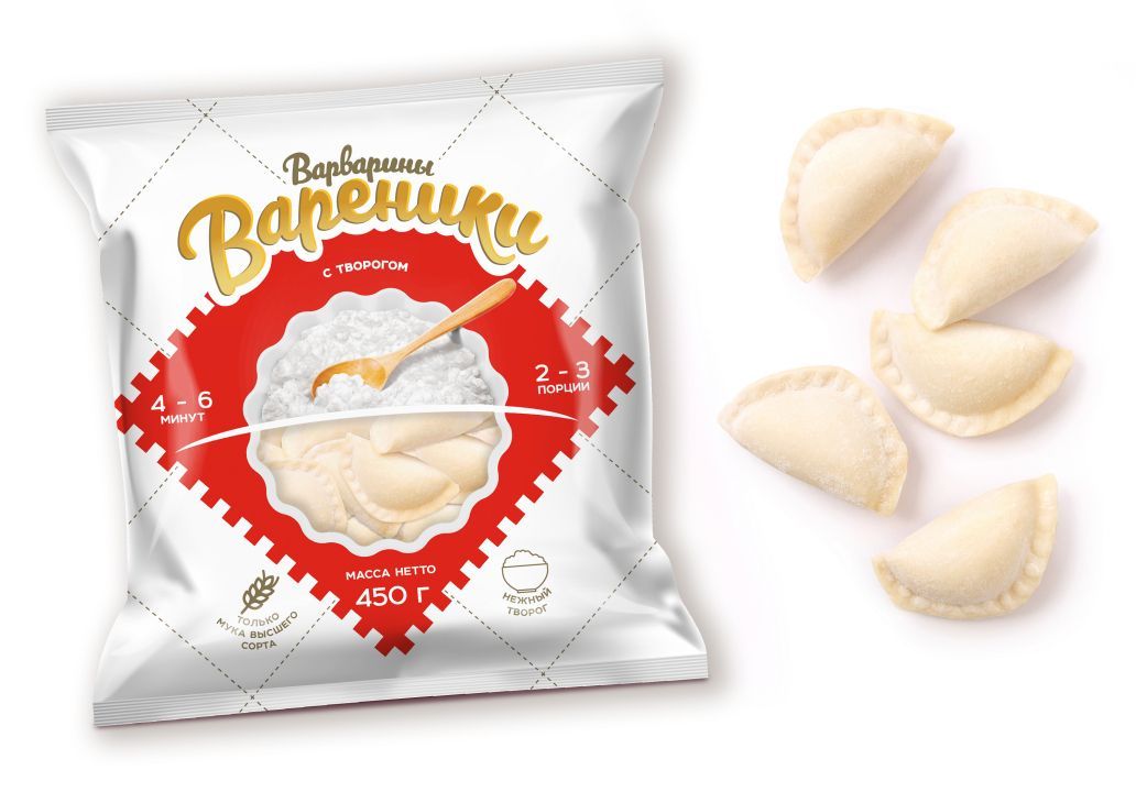 "ВАРВАРИНЫ ВАРЕНИКИ С ТВОРОГОМ"