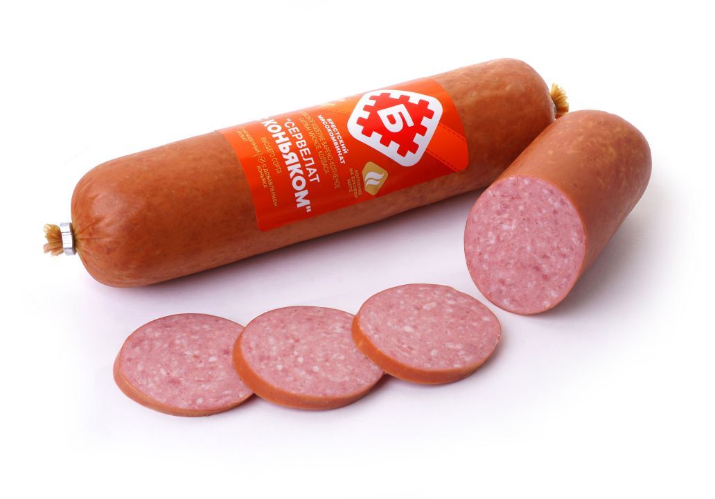 СЕРВЕЛАТ "С КОНЬЯКОМ"