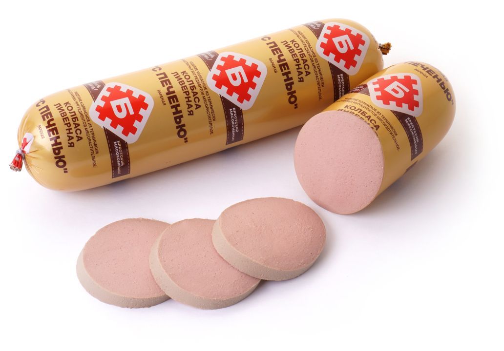 КОЛБАСА ЛИВЕРНАЯ "С ПЕЧЕНЬЮ"