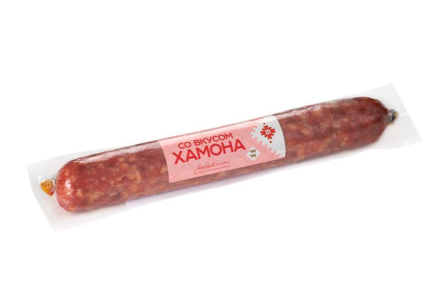 Колбаса "СО ВКУСОМ ХАМОНА"