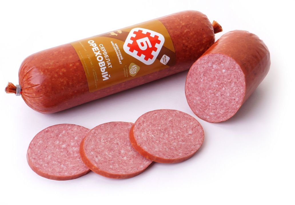 СЕРВЕЛАТ "ОРЕХОВЫЙ"
