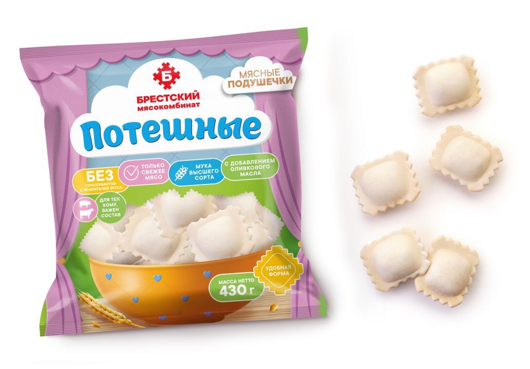 МЯСНЫЕ ПОДУШЕЧКИ "ПОТЕШНЫЕ"