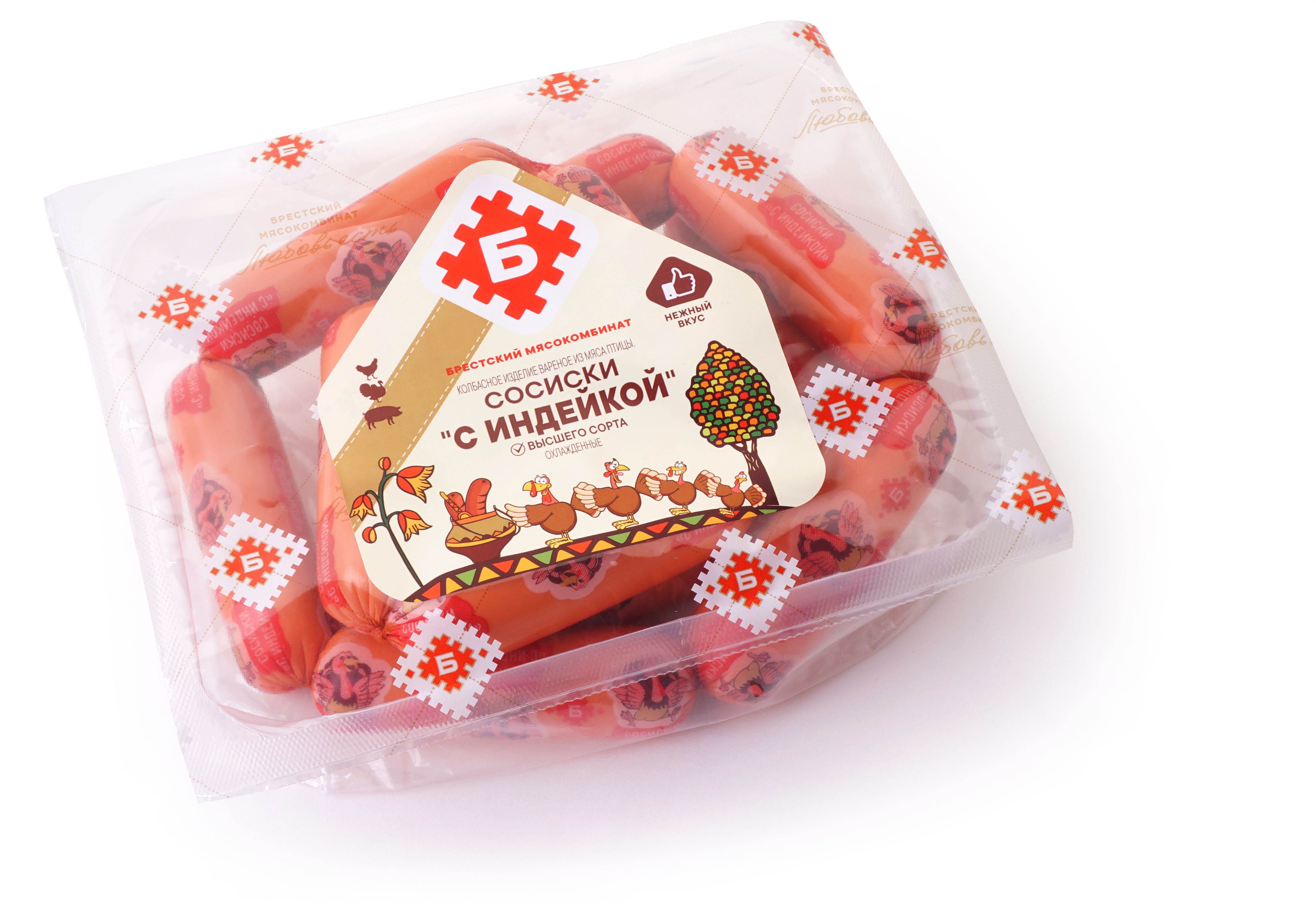 СОСИСКИ "С ИНДЕЙКОЙ"