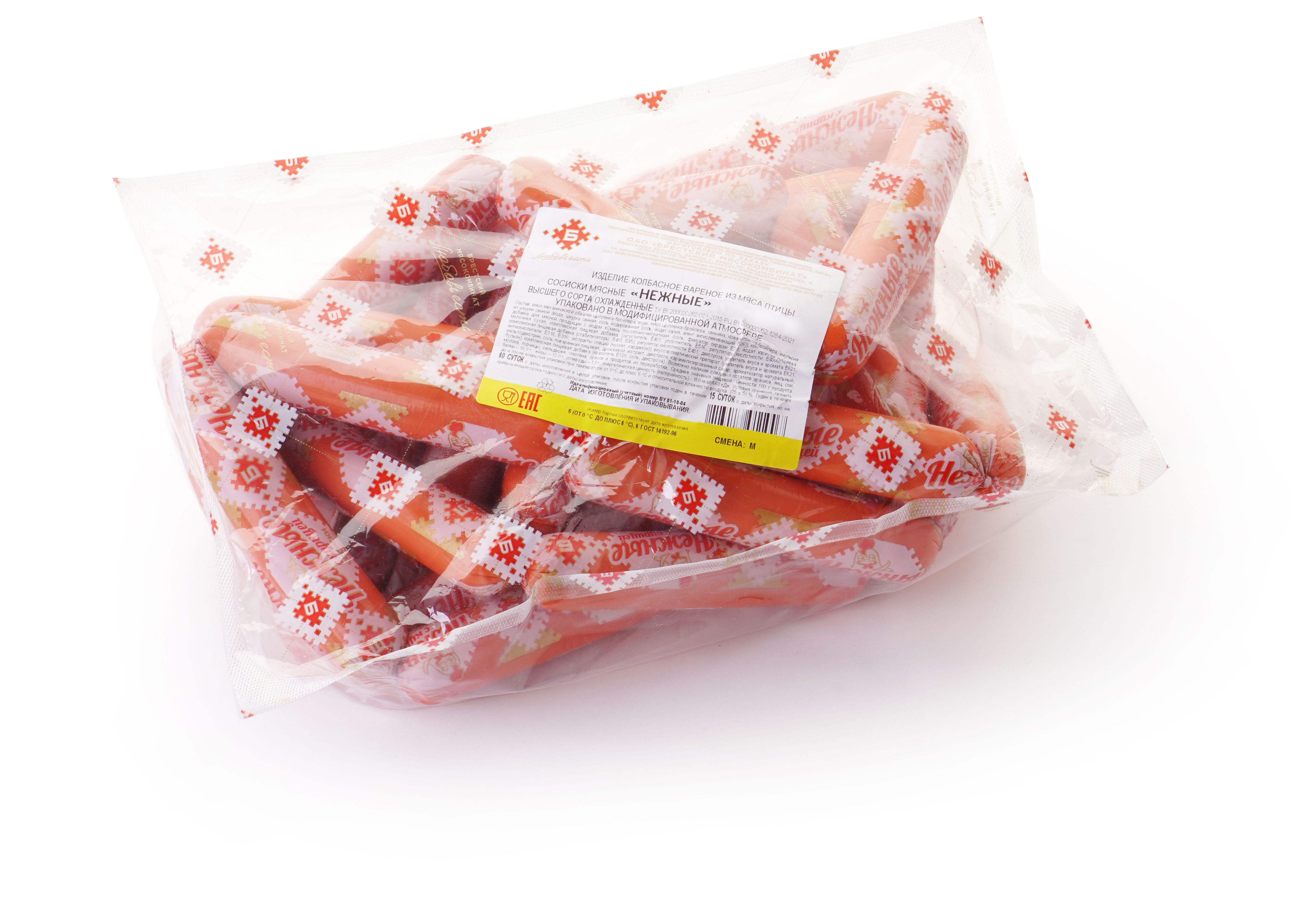 СОСИСКИ "НЕЖНЫЕ"