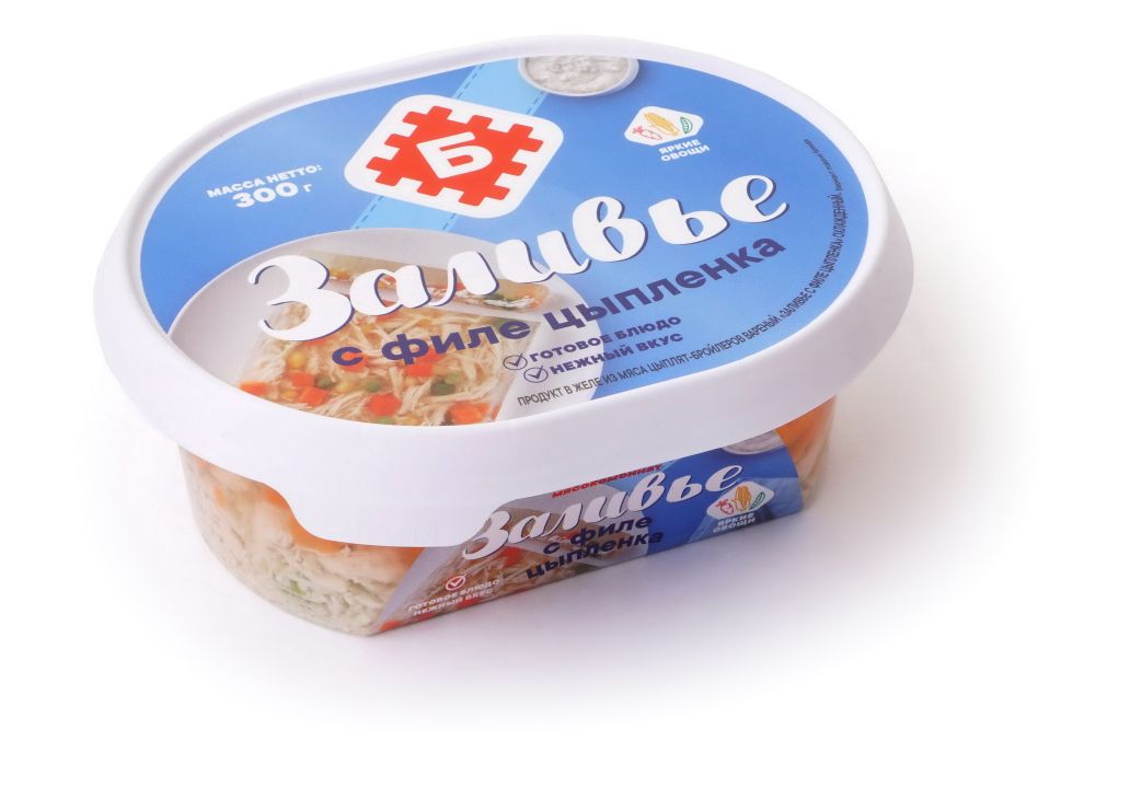 "ЗАЛИВЬЕ С ФИЛЕ ЦЫПЛЕНКА"