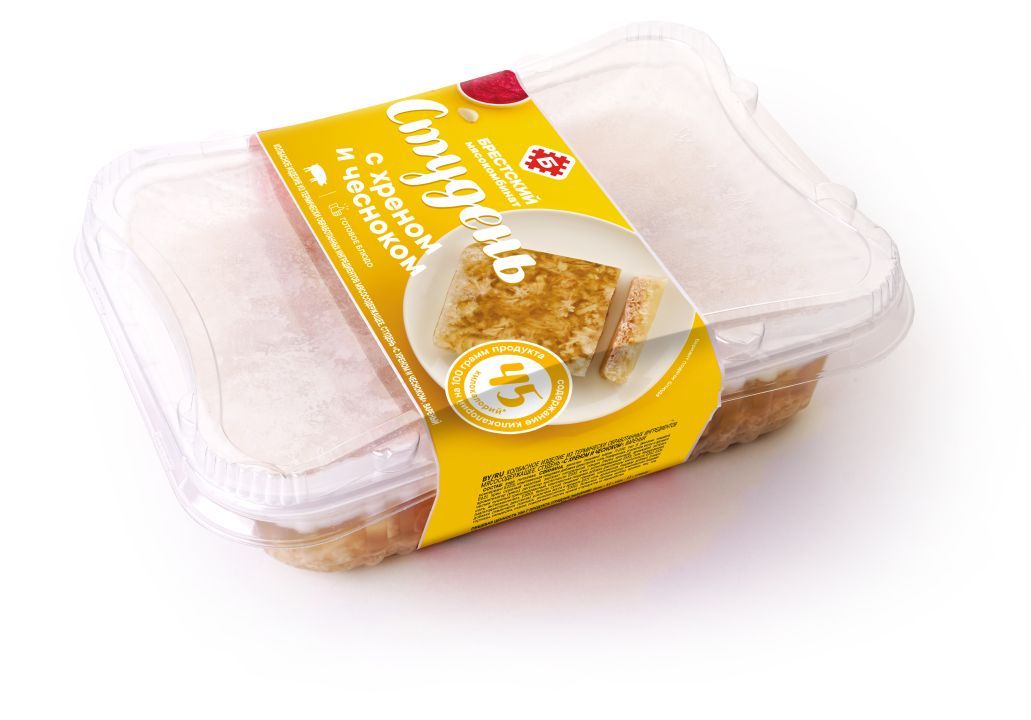 СТУДЕНЬ "С ХРЕНОМ И ЧЕСНОКОМ"