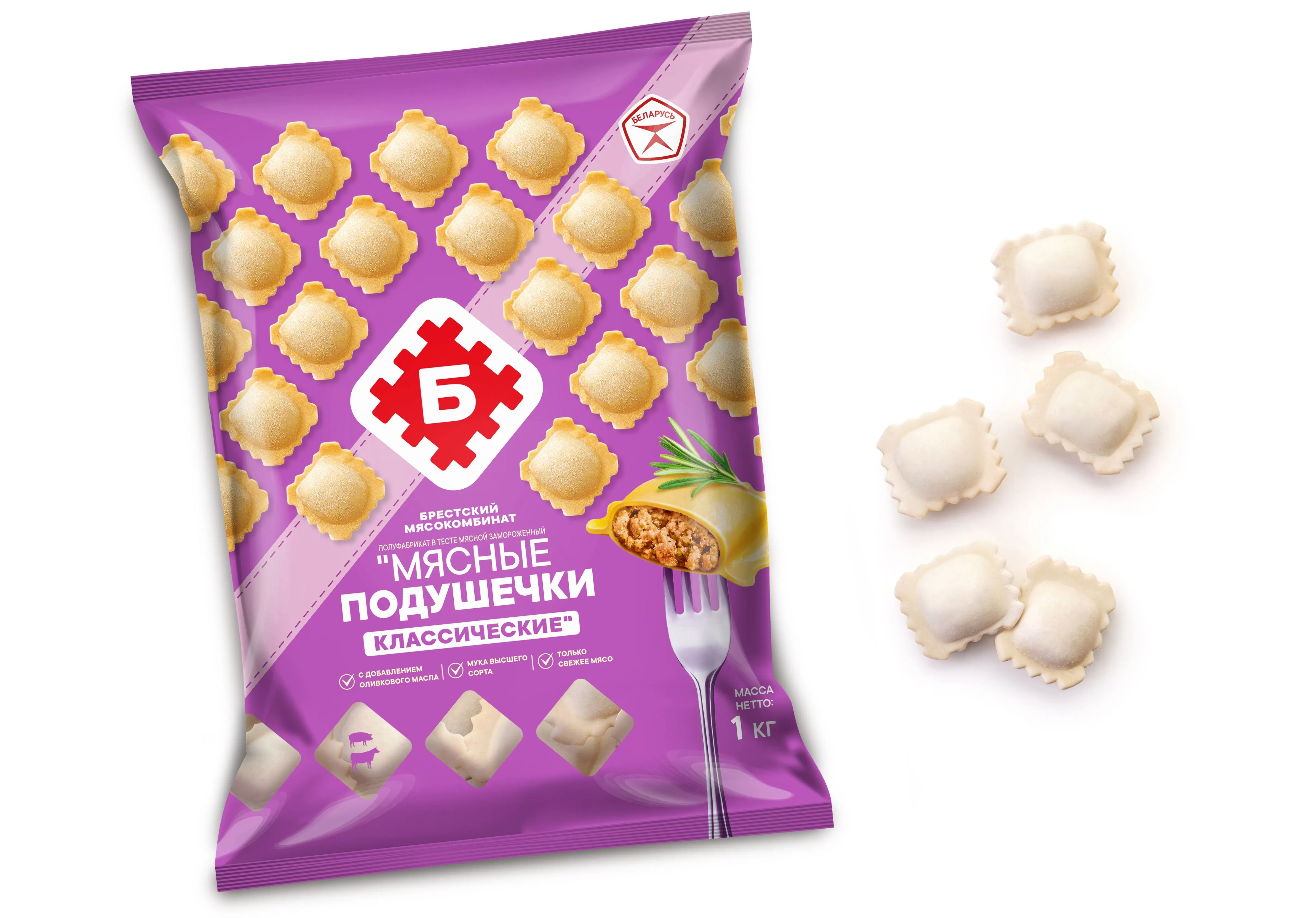 МЯСНЫЕ ПОДУШЕЧКИ "КЛАССИЧЕСКИЕ"