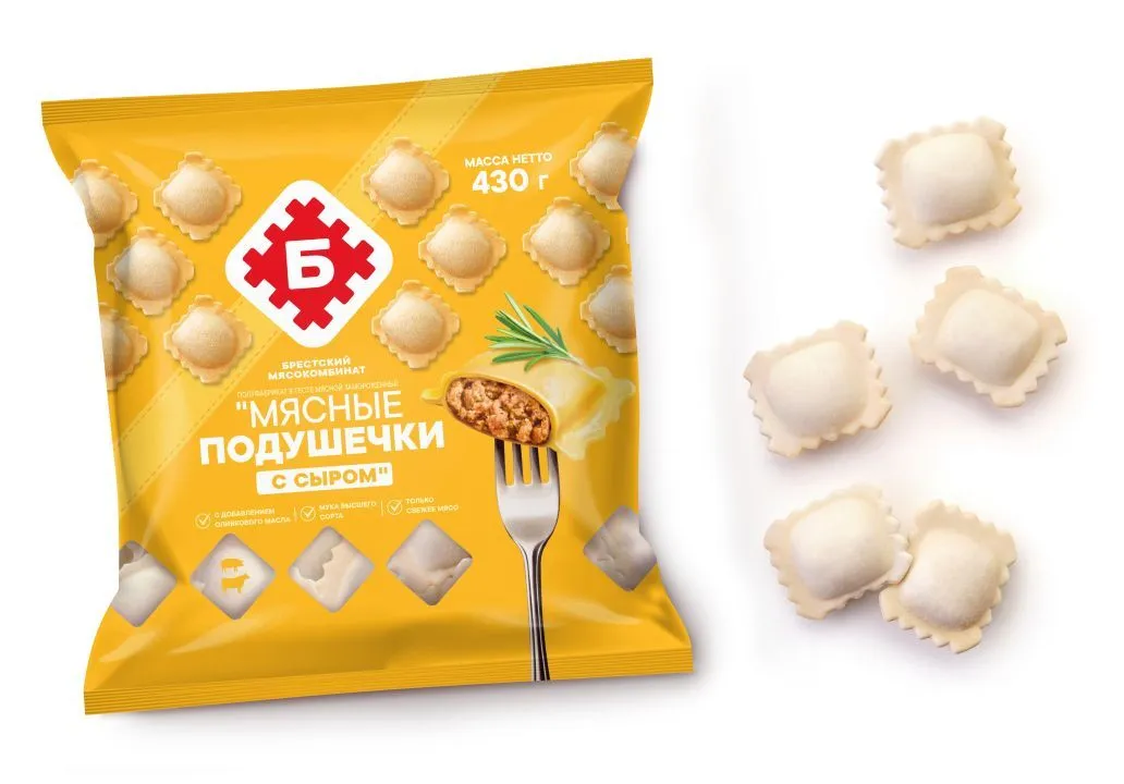 МЯСНЫЕ ПОДУШЕЧКИ "С СЫРОМ"