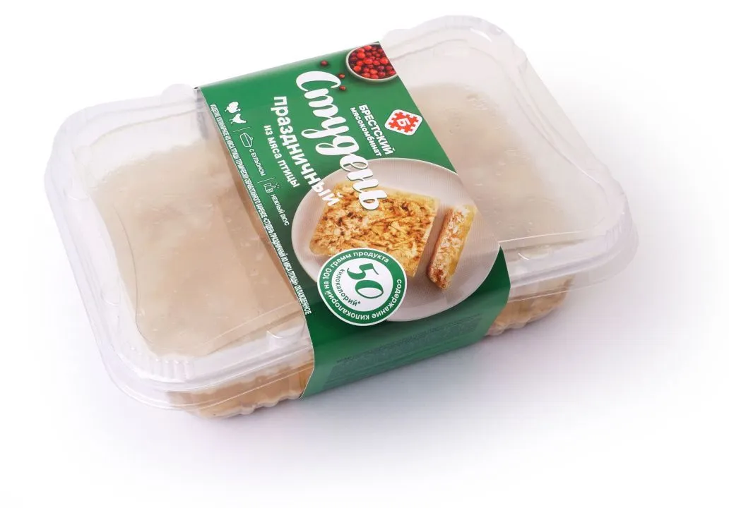 СТУДЕНЬ "ПРАЗДНИЧНЫЙ ИЗ МЯСА ПТИЦЫ"