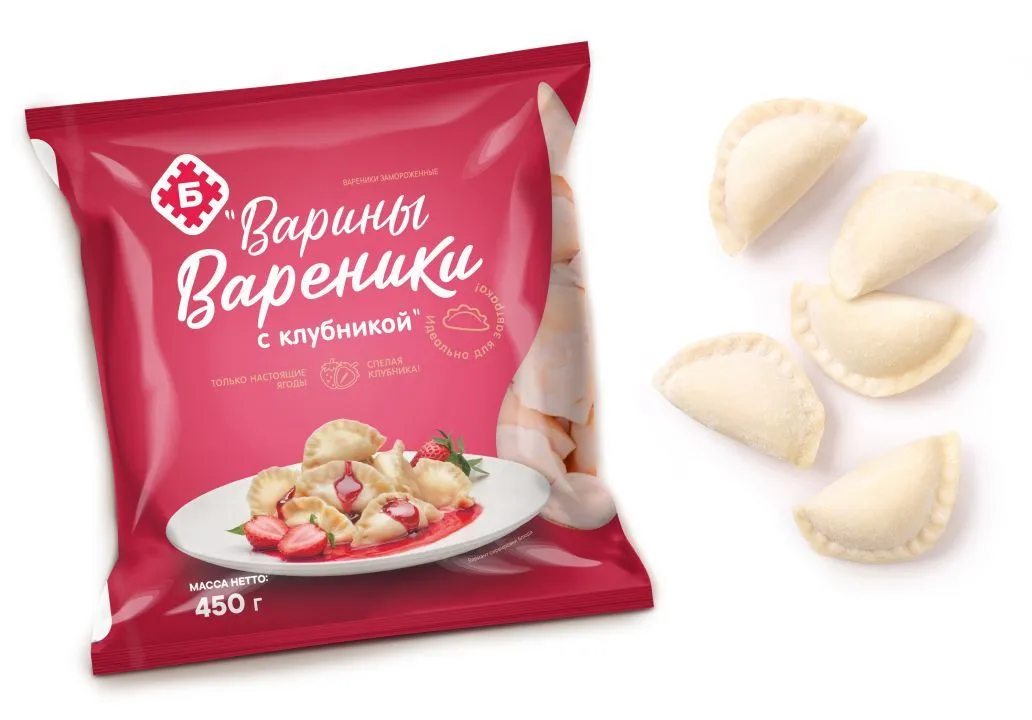 "ВАРВАРИНЫ ВАРЕНИКИ С КЛУБНИКОЙ"