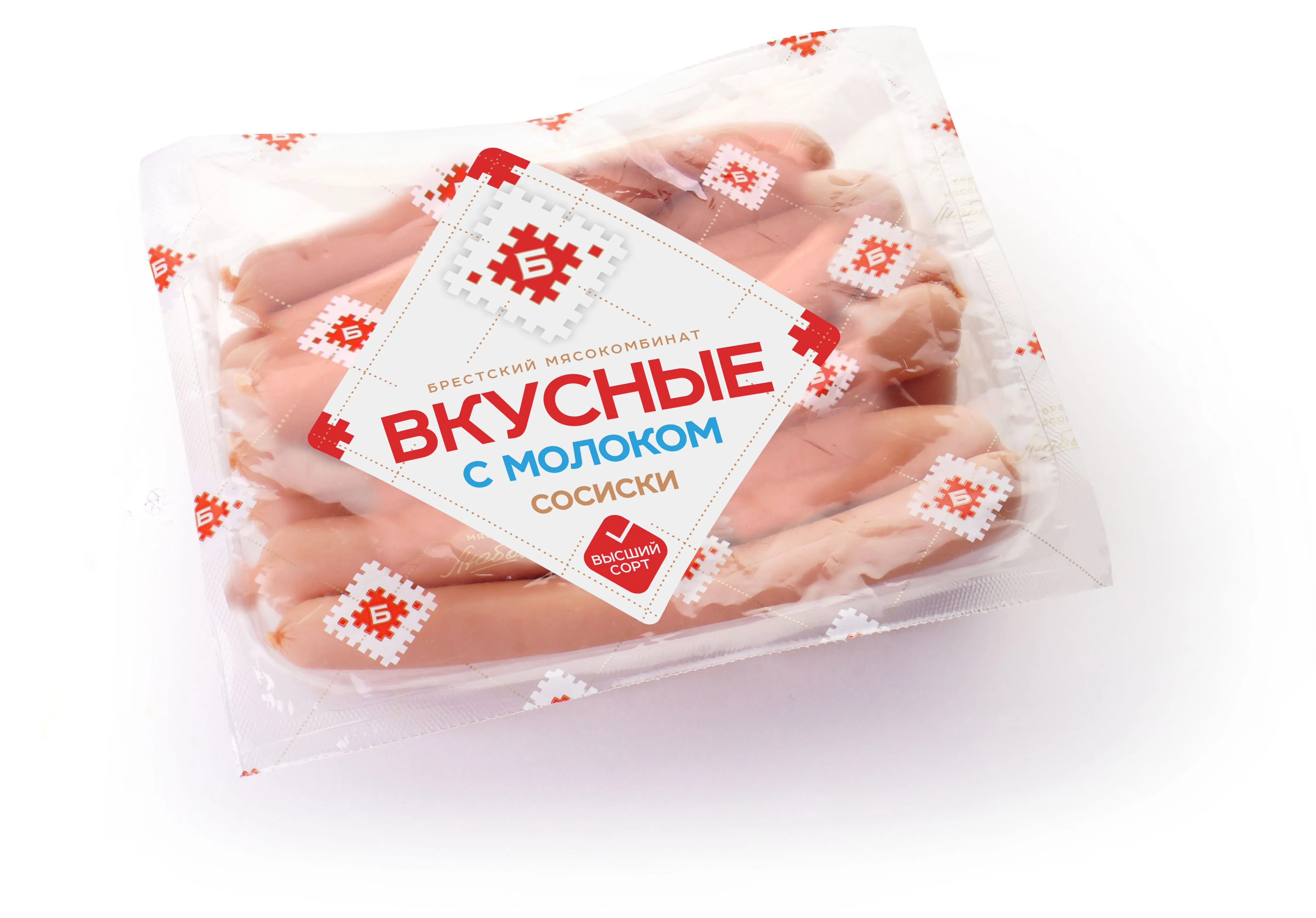 СОСИСКИ "ВКУСНЫЕ С МОЛОКОМ"