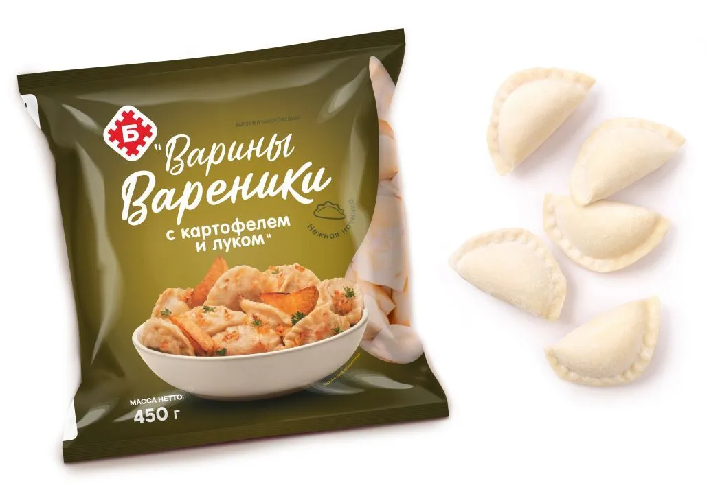 "ВАРИНЫ ВАРЕНИКИ С КАРТОФЕЛЕМ И ЛУКОМ"