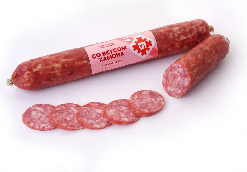 Колбаса "СО ВКУСОМ ХАМОНА"