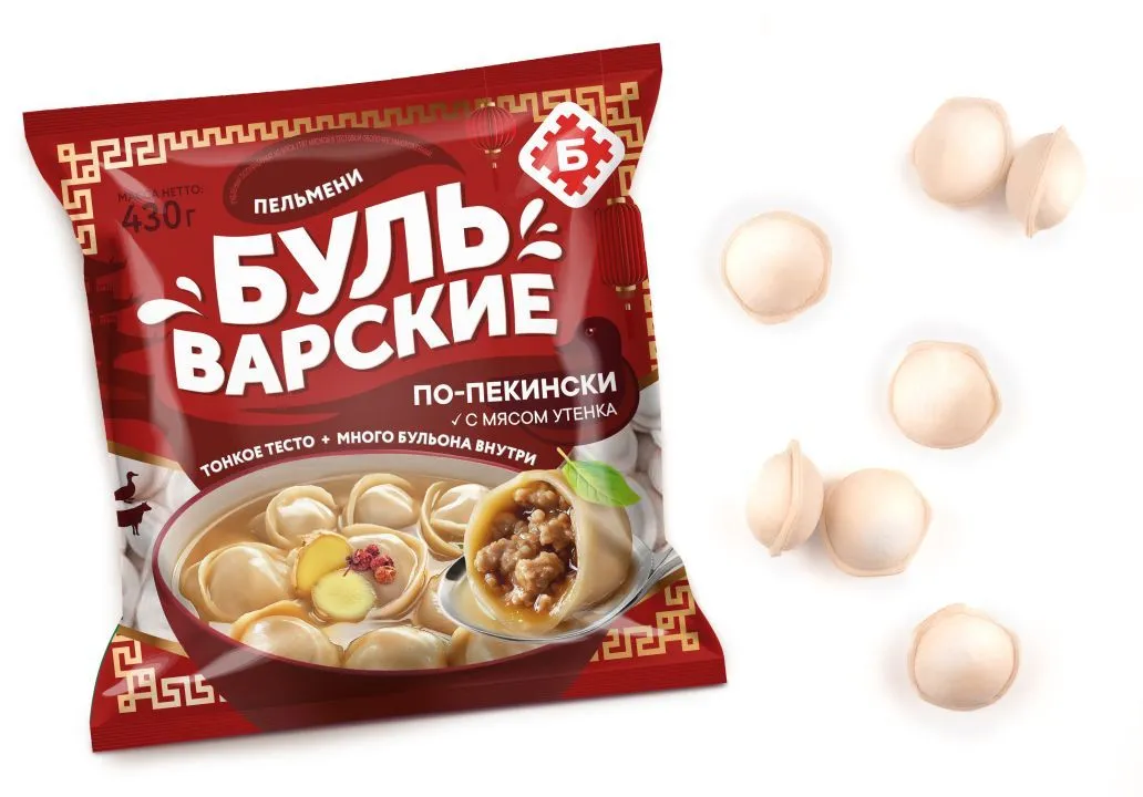 ПЕЛЬМЕНИ "БУЛЬВАРСКИЕ ПО-ПЕКИНСКИ"