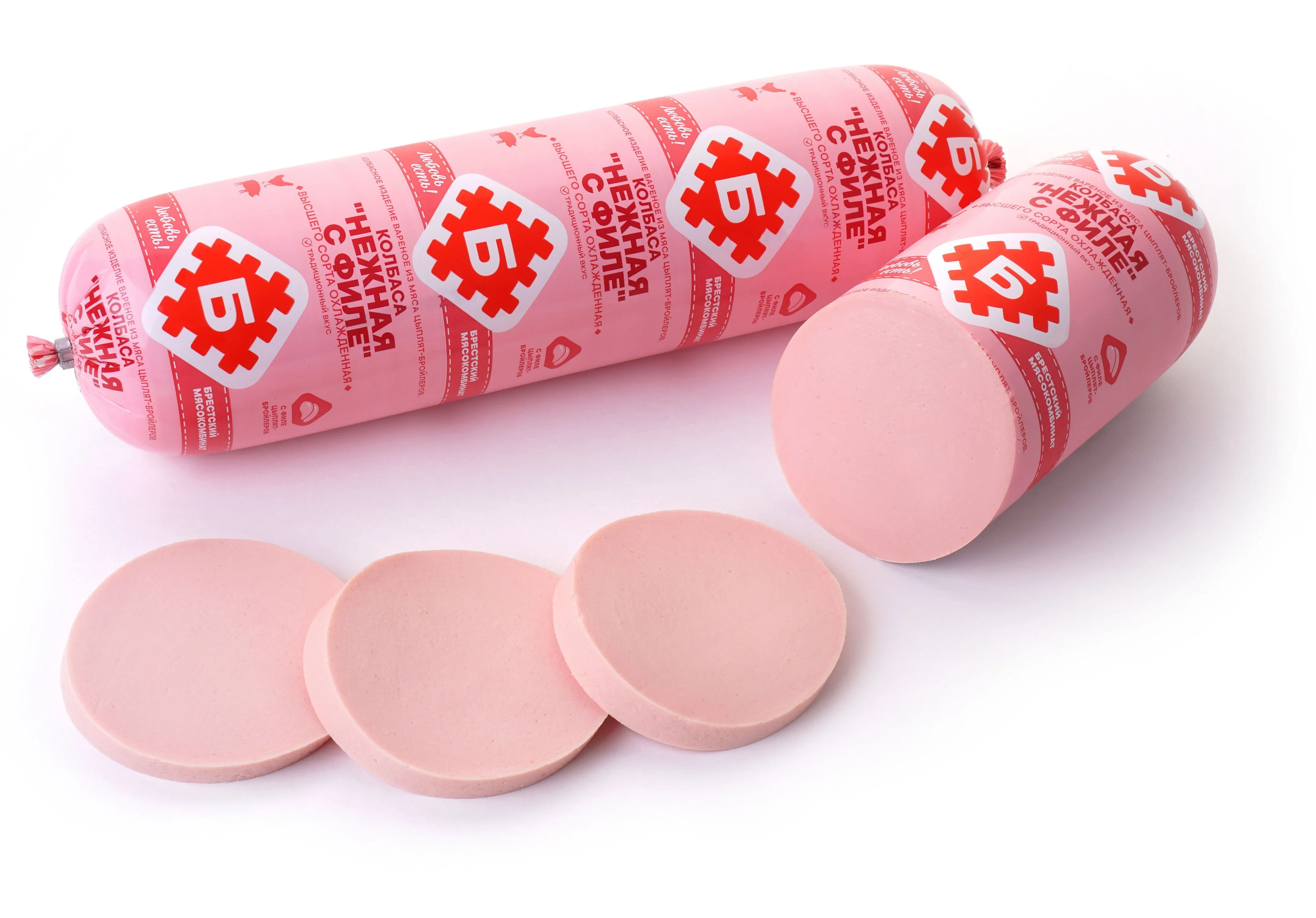 Колбаса "НЕЖНАЯ С ФИЛЕ"