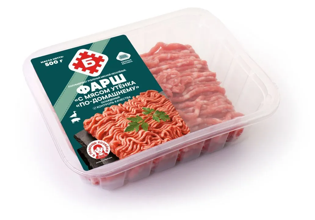 ФАРШ С МЯСОМ УТЕНКА "ПО-ДОМАШНЕМУ"